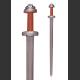 Vikinský meč Trondheim - damašská ocel