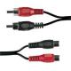 Kabel, 2x RCA zástrčka/2x RCA zásuvka - 1,2 m